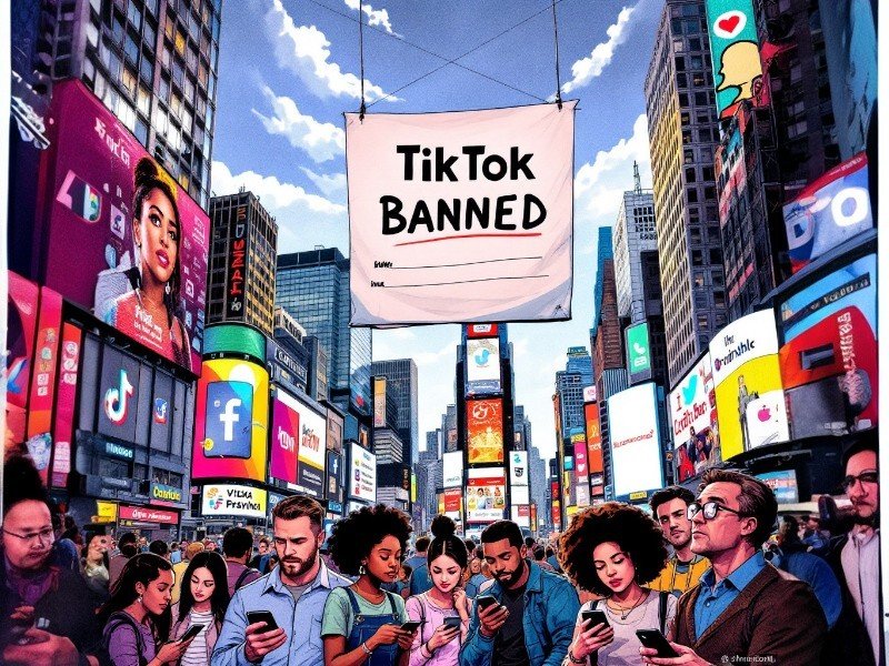 TikTok Yasaklanıyor: ABD’de Yeni Bir Dijital Dönem Başlıyor