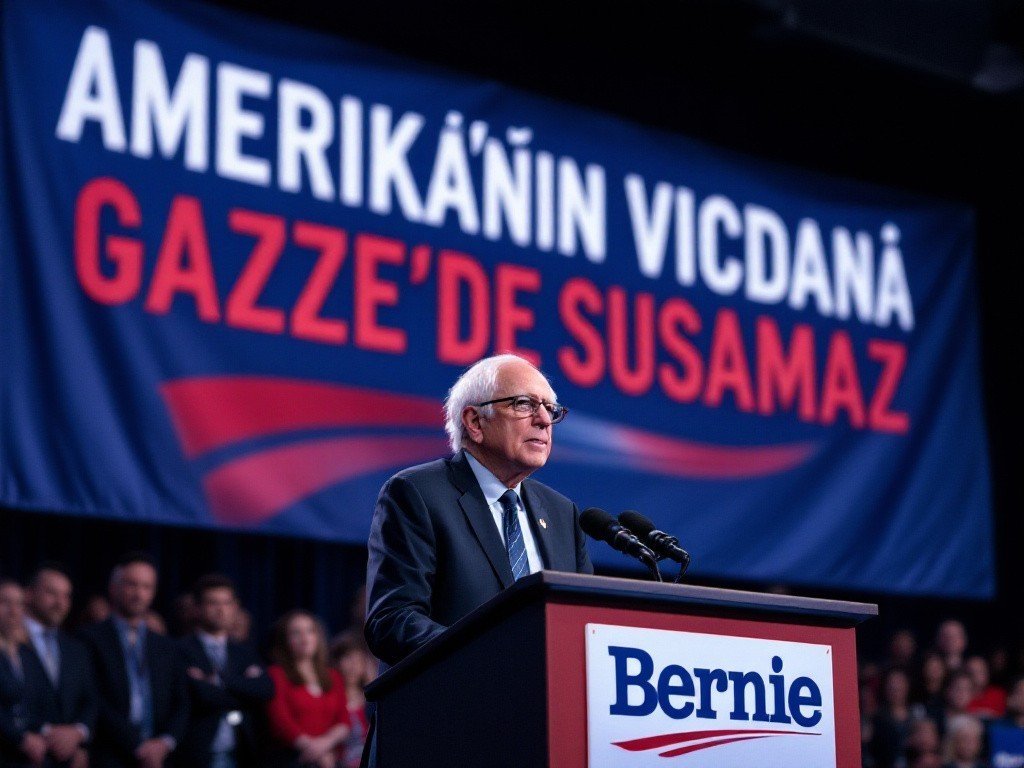 Bernie Sanders’tan Tarihi Adım: “Amerika’nın Vicdanı Gazze’de Susamaz”