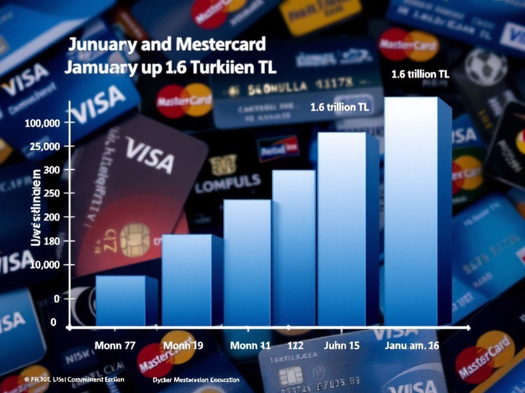 Ocak Ayında Kartlı Ödemelerde Tarihi Rekor: 1,6 Trilyon TL’ye Ulaşıldı!