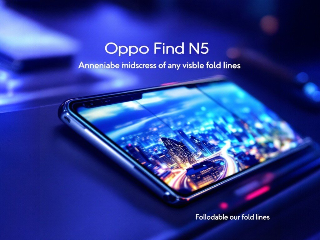 Oppo Find N5’in Canlı Görüntüleri Sızdırıldı: Katlanma İzleri Gözle Görülmeyen Bir Yenilik!